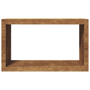 Ράφι για καυσόξυλα  100x40x60 cm Ατσάλι σκληρυθέν στον αέρα - Pakobazaar