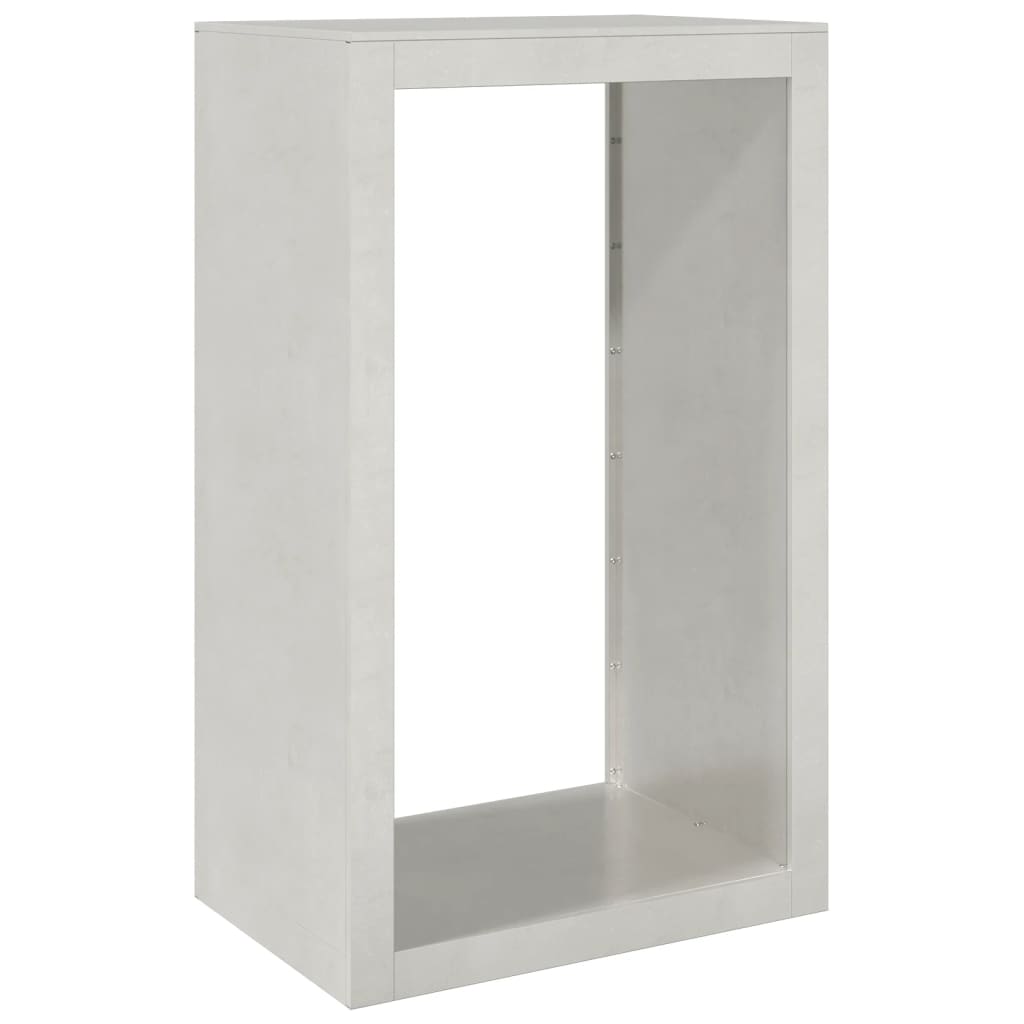 Ραφιέρα Καυσόξυλων 60x40x100 εκ. από Ανοξείδωτο ατσάλι - Pakobazaar