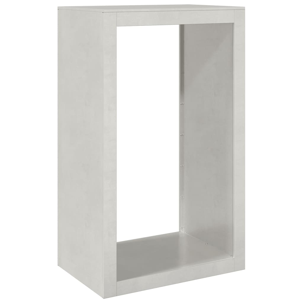 Ραφιέρα Καυσόξυλων 60x40x100 εκ. από Ανοξείδωτο ατσάλι - Pakobazaar