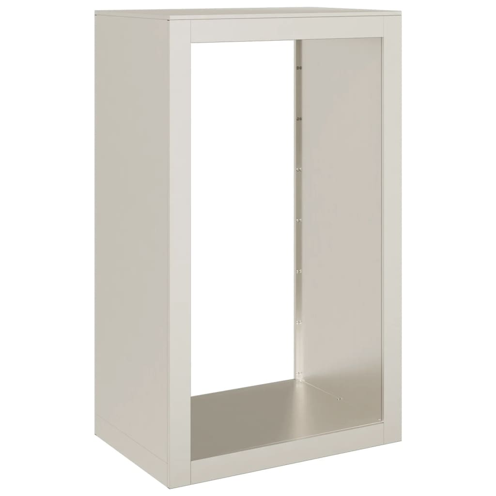 Ράφι για καυσόξυλα  60x40x100 cm Ατσάλι σκληρυθέν στον αέρα - Pakobazaar