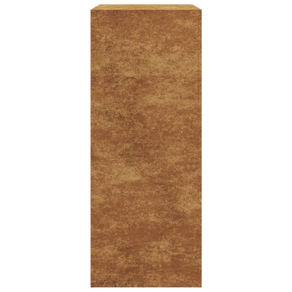 Ράφι για καυσόξυλα  60x40x100 cm Ατσάλι σκληρυθέν στον αέρα - Pakobazaar