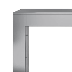 Ράφι Καυσόξυλων 60x40x80 εκ. Γαλβανιζέ Ατσάλι