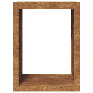 Ράφι για καυσόξυλα  60x40x80 cm Ατσάλι σκληρυθέν στον αέρα