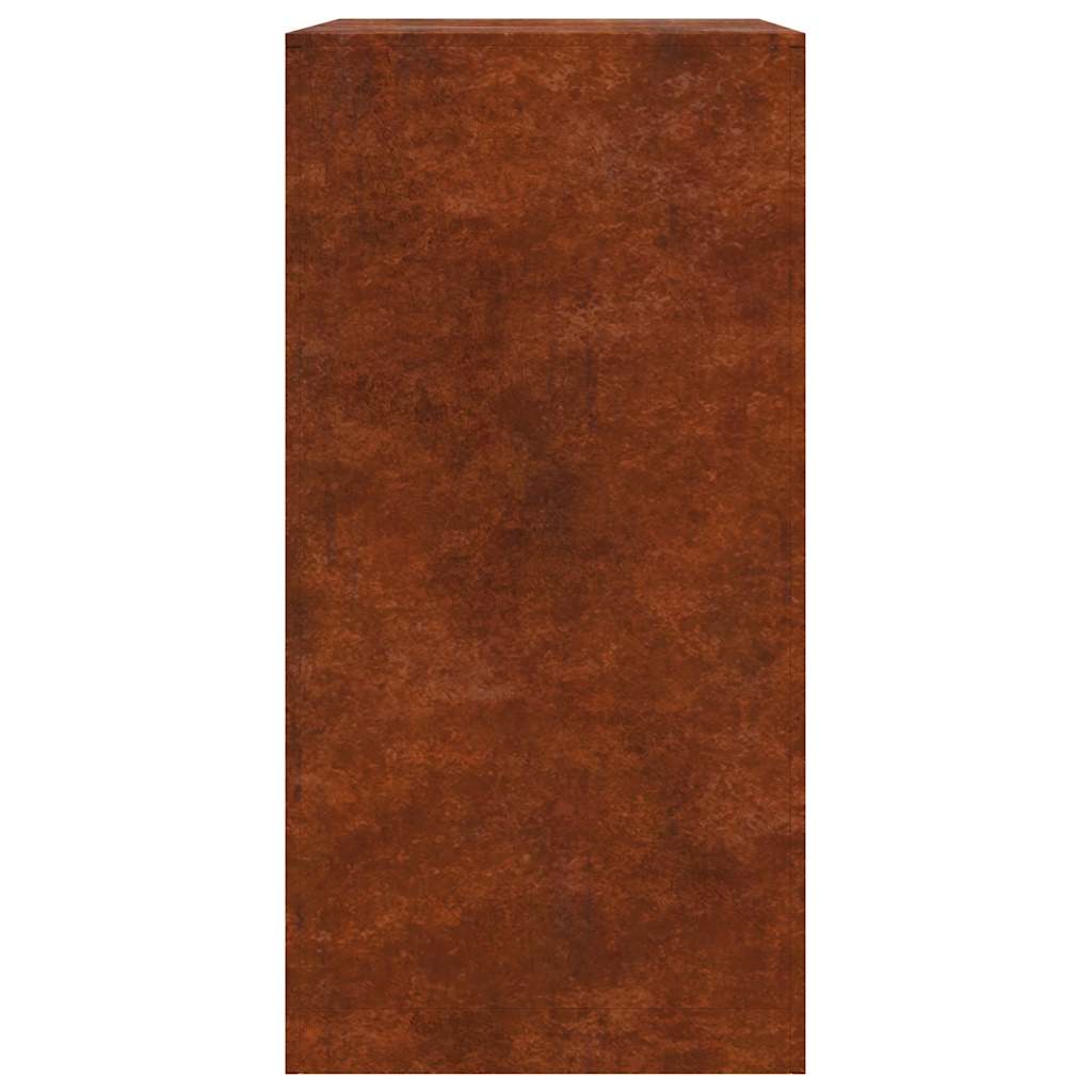 Ράφι για καυσόξυλα  60x40x80 cm Ατσάλι σκληρυθέν στον αέρα