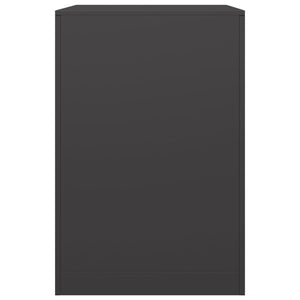 Ράφι Καυσόξυλων Μαύρο 60x40x60 εκ. Ατσάλινο - Pakobazaar
