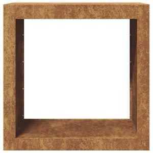 Ράφι για καυσόξυλα  60x40x60 cm Ατσάλι σκληρυθέν στον αέρα