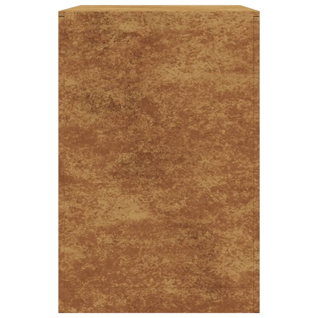 Ράφι για καυσόξυλα  60x40x60 cm Ατσάλι σκληρυθέν στον αέρα