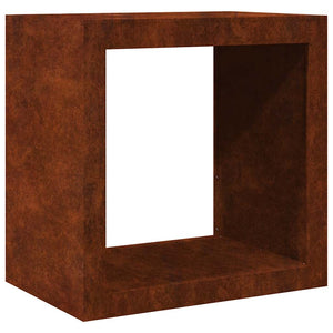 Ράφι για καυσόξυλα  60x40x60 cm Ατσάλι σκληρυθέν στον αέρα