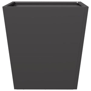Ζαρντινιέρα Μαύρη 40 x 40 x 40 εκ. από Ατσάλι