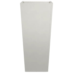 Ζαρντινιέρες Κήπου 2 τεμ. 35x35x75 εκ. από Ανοξείδωτο Ατσάλι