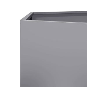 Ζαρντινιέρα Κήπου Εξάγωνη 46x40x45 εκ. Γαλβανισμένο Χάλυβα