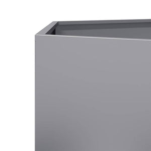 Ζαρντινιέρες Κήπου 2τεμ Εξάγωνη 46x40x45 εκ Γαλβανισμένο Χάλυβα