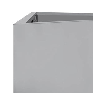 Ζαρντινιέρες Κήπου 2 τεμ. Τρίγωνο 50x43x75 εκ Γαλβ. Ατσάλι