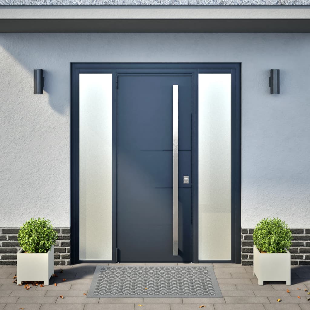 Ζαρντινιέρες Κήπου 2 τεμ. Λευκό 30x30x30 εκ. από Ατσάλι