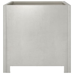 Ζαρντινιέρες Κήπου 40x40x40 εκ. από Ανοξείδωτο Ατσάλι