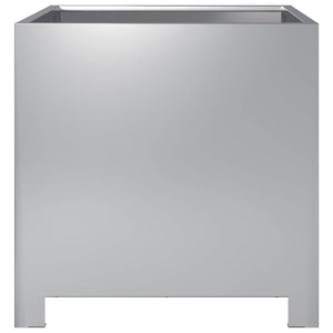 Ζαρντινιέρα Κήπου 40x40x40 εκ. Γαλβανισμένο Χάλυβα