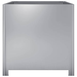 Ζαρντινιέρα Κήπου 50x50x50 εκ. από Γαλβανισμένο Χάλυβα
