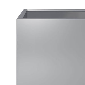 Ζαρντινιέρα Κήπου 50x50x50 εκ. από Γαλβανισμένο Χάλυβα