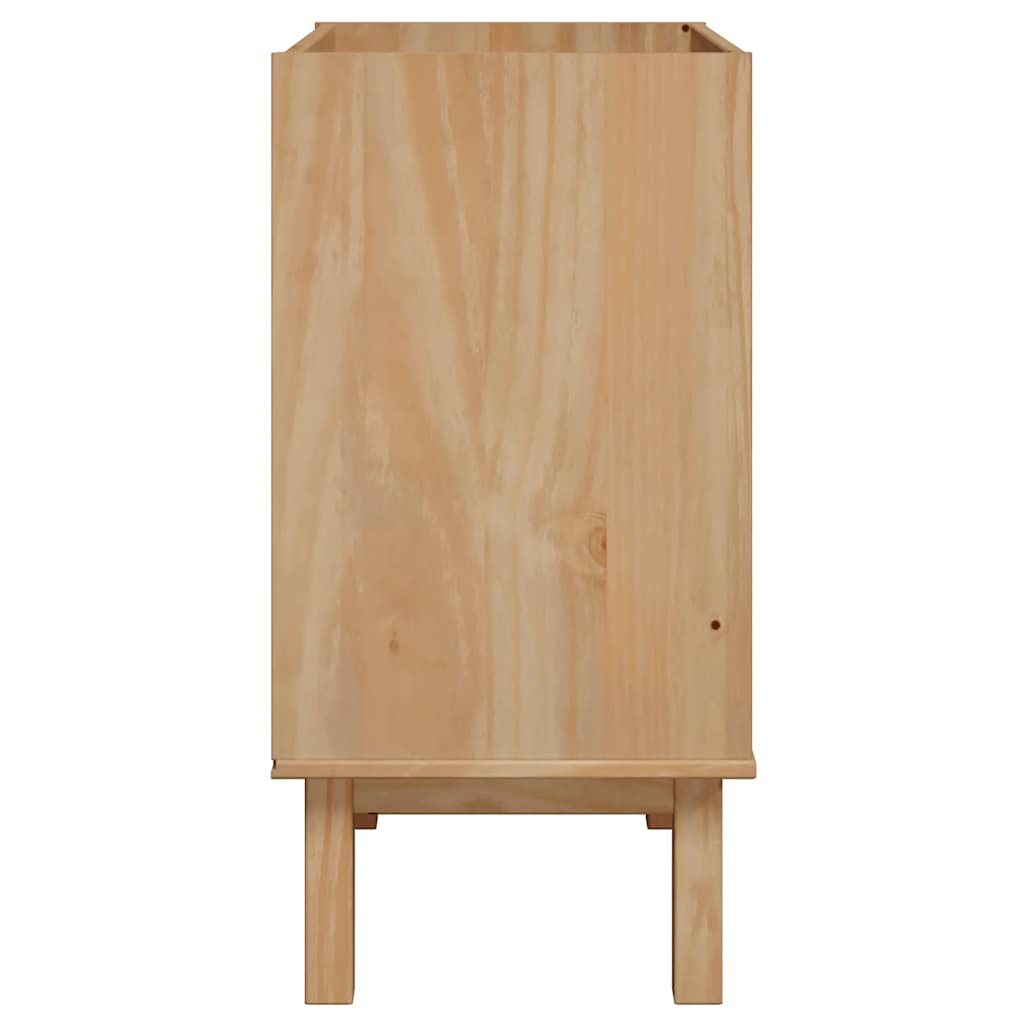 Ντουλάπι Μπάνιου OTTA 59x40x80 εκ. Μασίφ Ξύλο Πεύκου - Pakobazaar