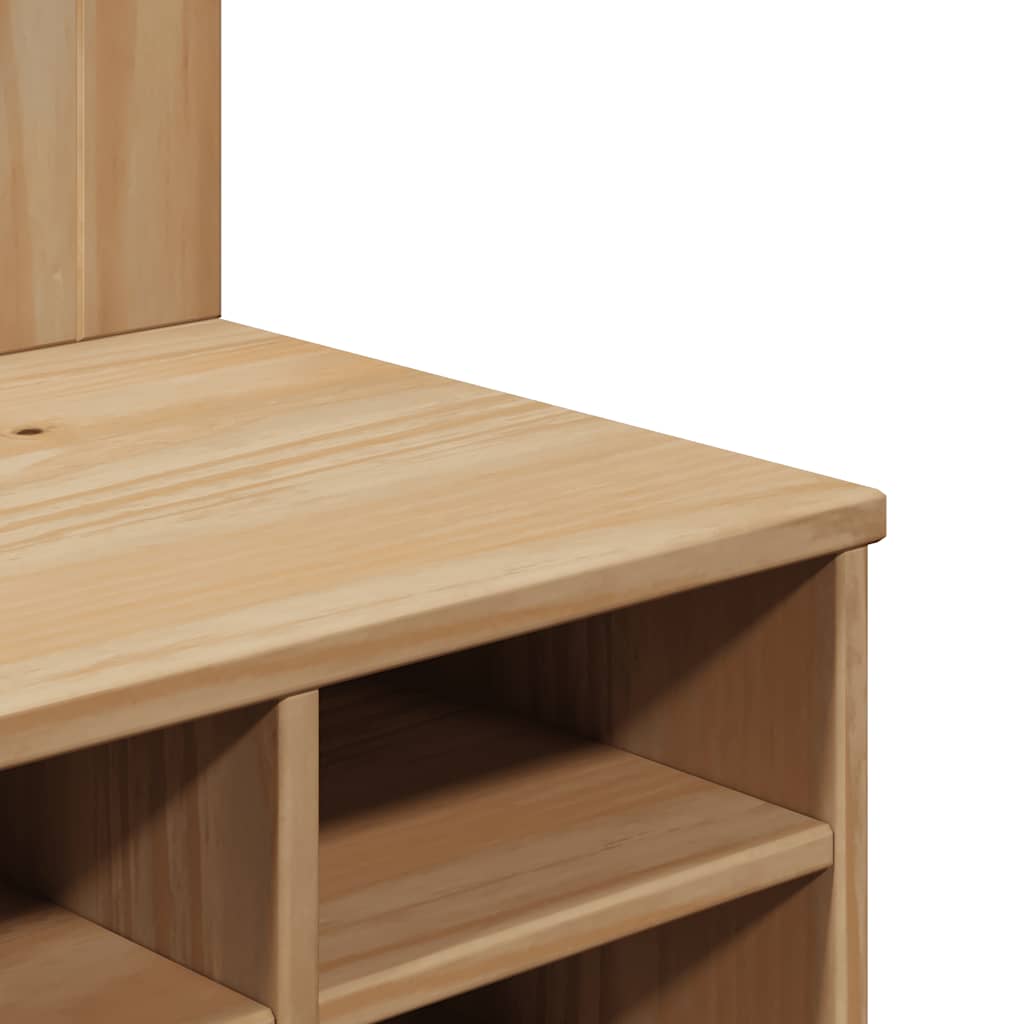 Έπιπλο χωλ OTTA 50x40x160 εκ. Μασίφ Ξύλο Πεύκου - Pakobazaar