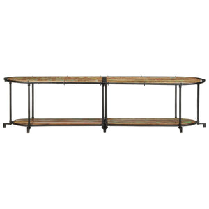 ντουλάπι τηλεόρασης  160x42x40 cm από μασίφ ξύλο αναγεννημένο