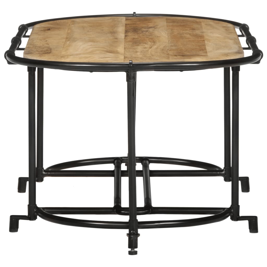 Τραπεζάκι Σαλονιού 110x55x40 εκ. από Μασίφ Ξύλο Μάνγκο - Pakobazaar