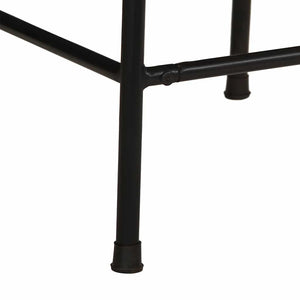 Bar Stools 2 τεμάχια 46x35,5x80 cm Στερεό ξύλο Rough Mango - Pakobazaar