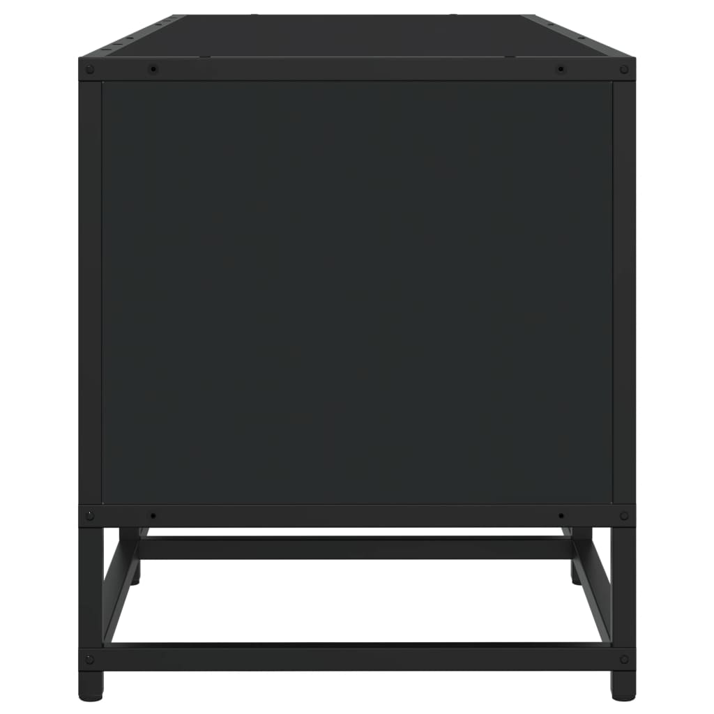 Έπιπλο Τηλεόρασης Μαύρο 180x35x41 εκ. Επεξεργασμένο Ξύλο
