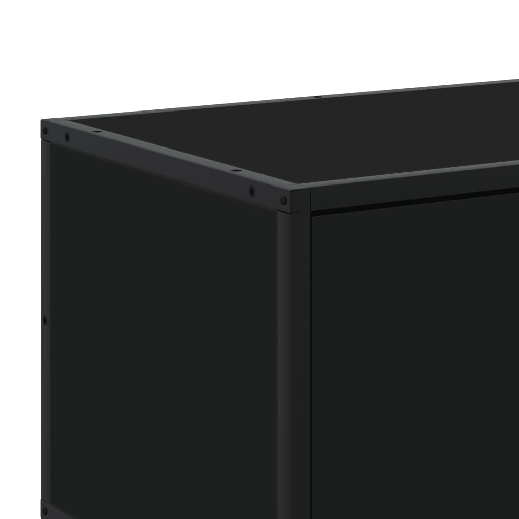Έπιπλο Τηλεόρασης Μαύρο 180x35x41 εκ. Επεξεργασμένο Ξύλο