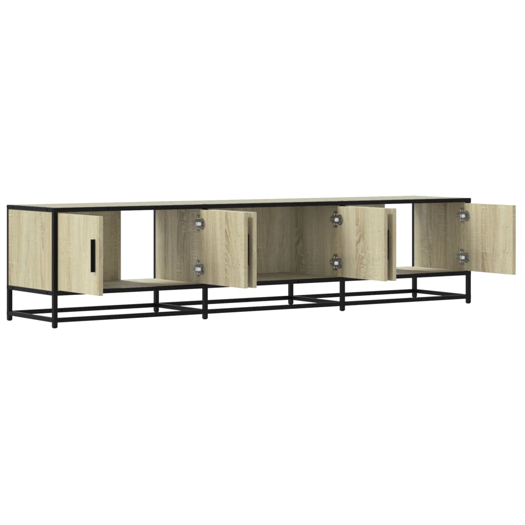 Έπιπλο Τηλεόρασης Sonoma Δρυς 180x35x41 εκ. Επεξ. Ξύλο