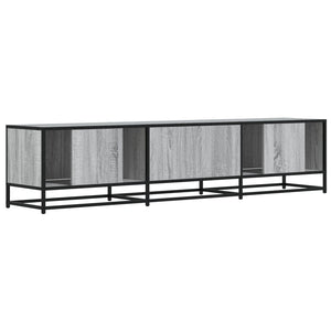 Έπιπλο Τηλεόρασης Γκρι Sonoma 180x35x41 εκ. από Επεξεργ. Ξύλο