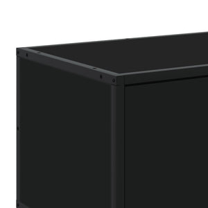 Έπιπλο Τηλεόρασης Μαύρο 210x35x41 εκ. Επεξεργασμένο Ξύλο