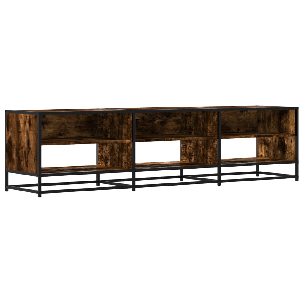 Έπιπλο Τηλεόρασης Καπνιστή Δρυς 180x40x46 εκ. Επεξ. Ξύλο