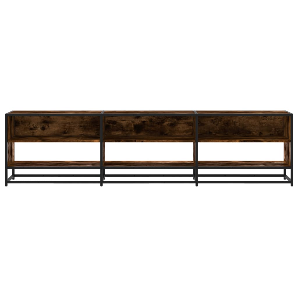 Έπιπλο Τηλεόρασης Καπνιστή Δρυς 180x40x46 εκ. Επεξ. Ξύλο