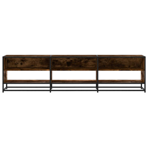 Έπιπλο Τηλεόρασης Καπνιστή Δρυς 180x40x46 εκ. Επεξ. Ξύλο