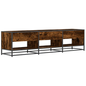 Έπιπλο Τηλεόρασης Καπνιστή Δρυς 180x40x46 εκ. Επεξ. Ξύλο