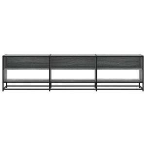 Έπιπλο Τηλεόρασης Γκρι Sonoma 180x40x46 εκ. Επεξεργ. Ξύλο