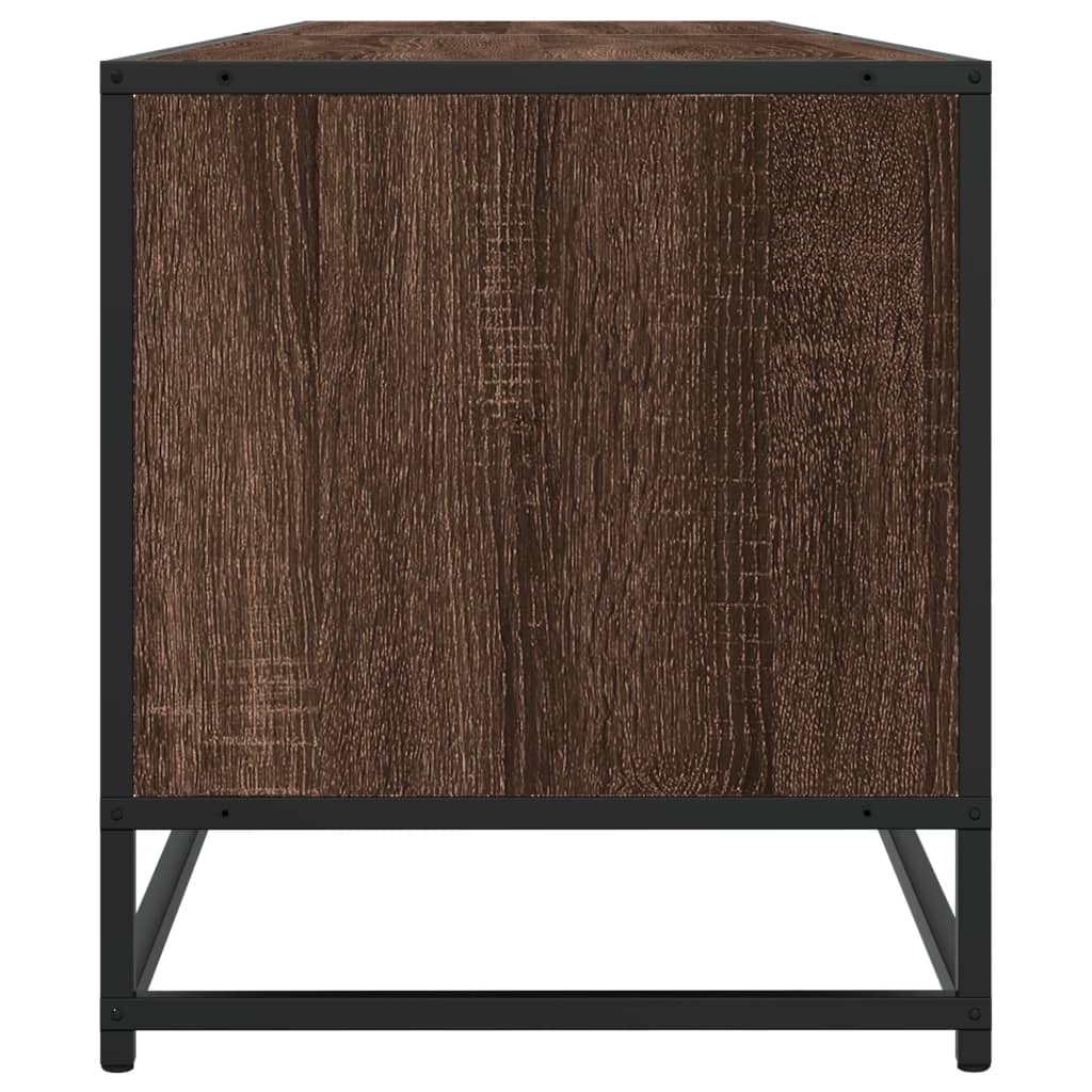 Έπιπλο Τηλεόρασης Καφέ Δρυς 180x40x46 εκ. Επεξεργασμένο Ξύλο
