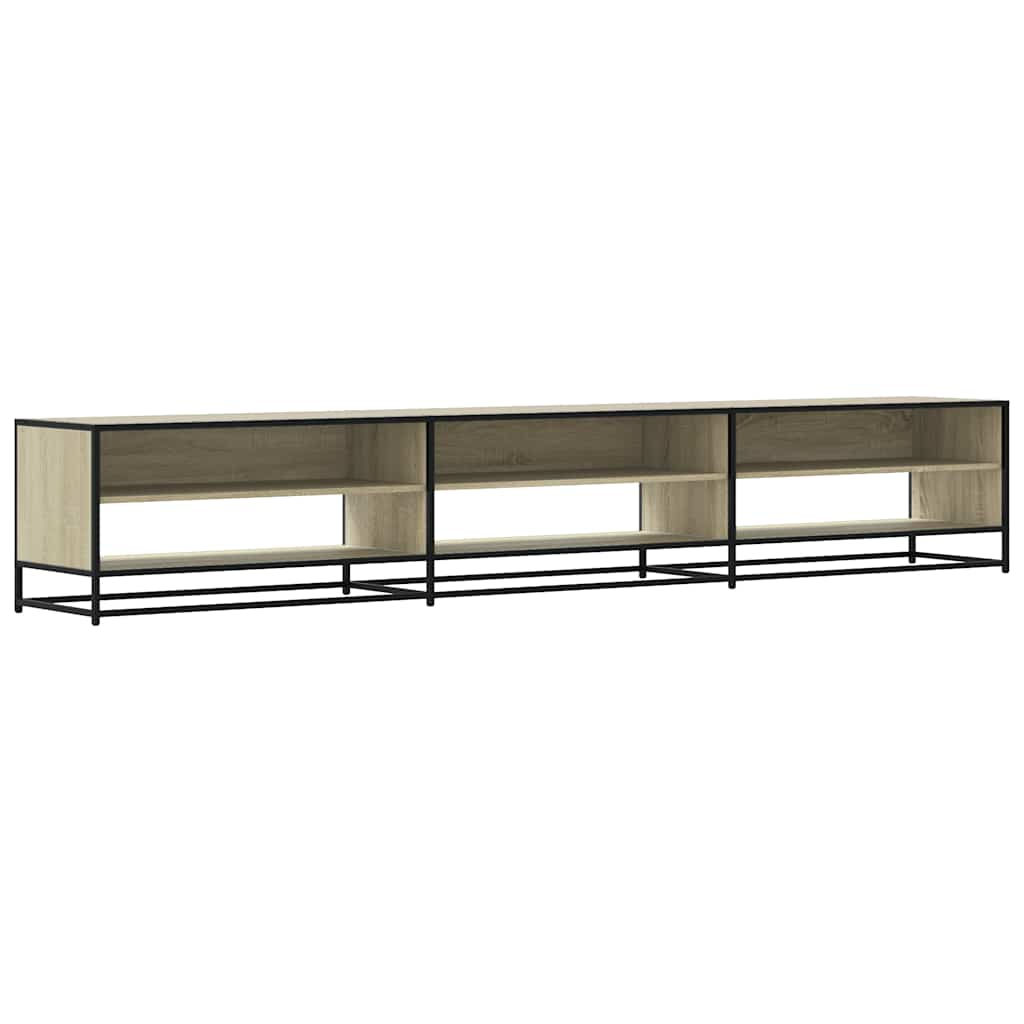 Ντουλάπι τηλεόρασης Sonoma Oak 270x40x46 cm Κατασκευασμένο ξύλο