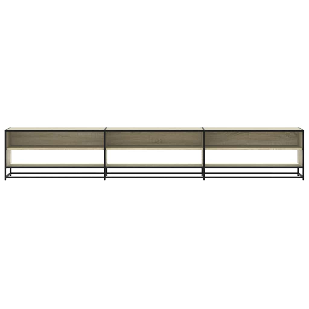 Ντουλάπι τηλεόρασης Sonoma Oak 270x40x46 cm Κατασκευασμένο ξύλο