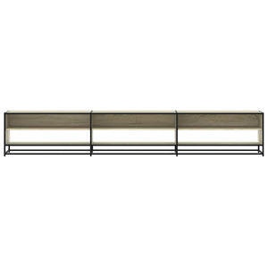 Ντουλάπι τηλεόρασης Sonoma Oak 270x40x46 cm Κατασκευασμένο ξύλο