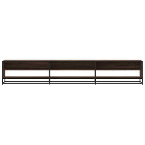 Ντουλάπι τηλεόρασης καφέ δρυς 270x40x46 cm Κατασκευασμένο ξύλο