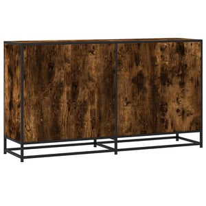 Sideboard Καπνιστή δρυς 134x35x76 cm Ξύλινη κατασκευή