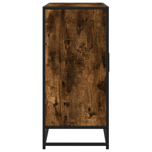 Sideboard Καπνιστή δρυς 92x35x76 cm Κατασκευασμένο ξύλο - Pakobazaar