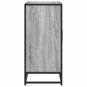 Sideboard Γκρι Sonoma 92x35x76 cm Ξύλινο μηχανουργικό ξύλο