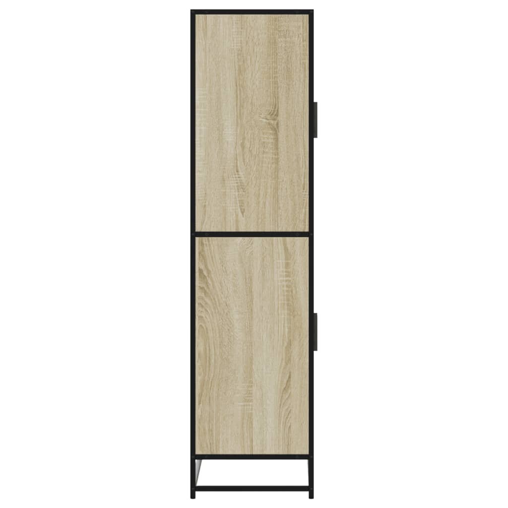 Highboard Sonoma Oak 68x35x139 cm Κατασκευασμένο ξύλο