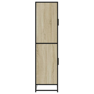 Highboard Sonoma Oak 68x35x139 cm Κατασκευασμένο ξύλο