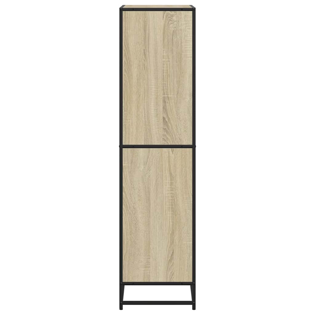 Βιβλιοθήκη Sonoma Oak 60x35x139 cm Ξύλινη κατασκευή