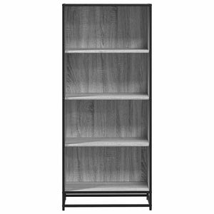 Βιβλιοθήκη Γκρι Sonoma 60x35x139 cm Ξύλινη κατασκευή
