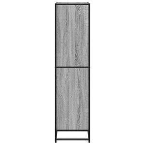 Βιβλιοθήκη Γκρι Sonoma 60x35x139 cm Ξύλινη κατασκευή